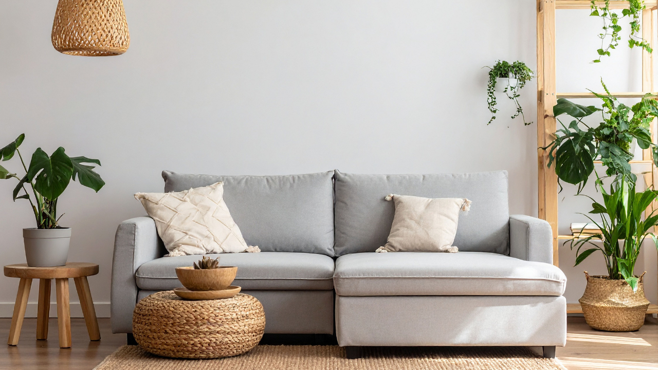 Plantas compactadas para apartamento pequeno